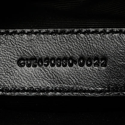 Saint Laurent Lambskin Monogram Loulou Puffer Pouch Clutch Black 13 of 13