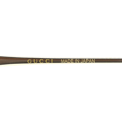 Gucci Metal Oversized Round Frame Sunglasses GG0645S Gold Grey 5 of 7