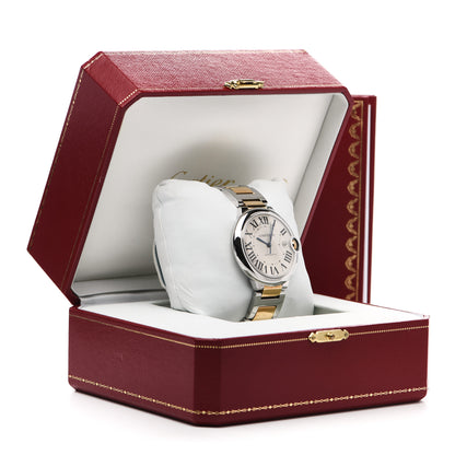 Cartier Stainless Steel 18K Yellow Gold 42mm Ballon Bleu De Cartier Automatic Watch 5 of 5