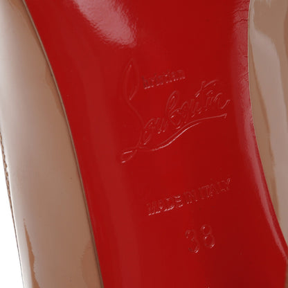 Christian Louboutin Patent So Kate 120 Pumps 38 Nude 6 of 10
