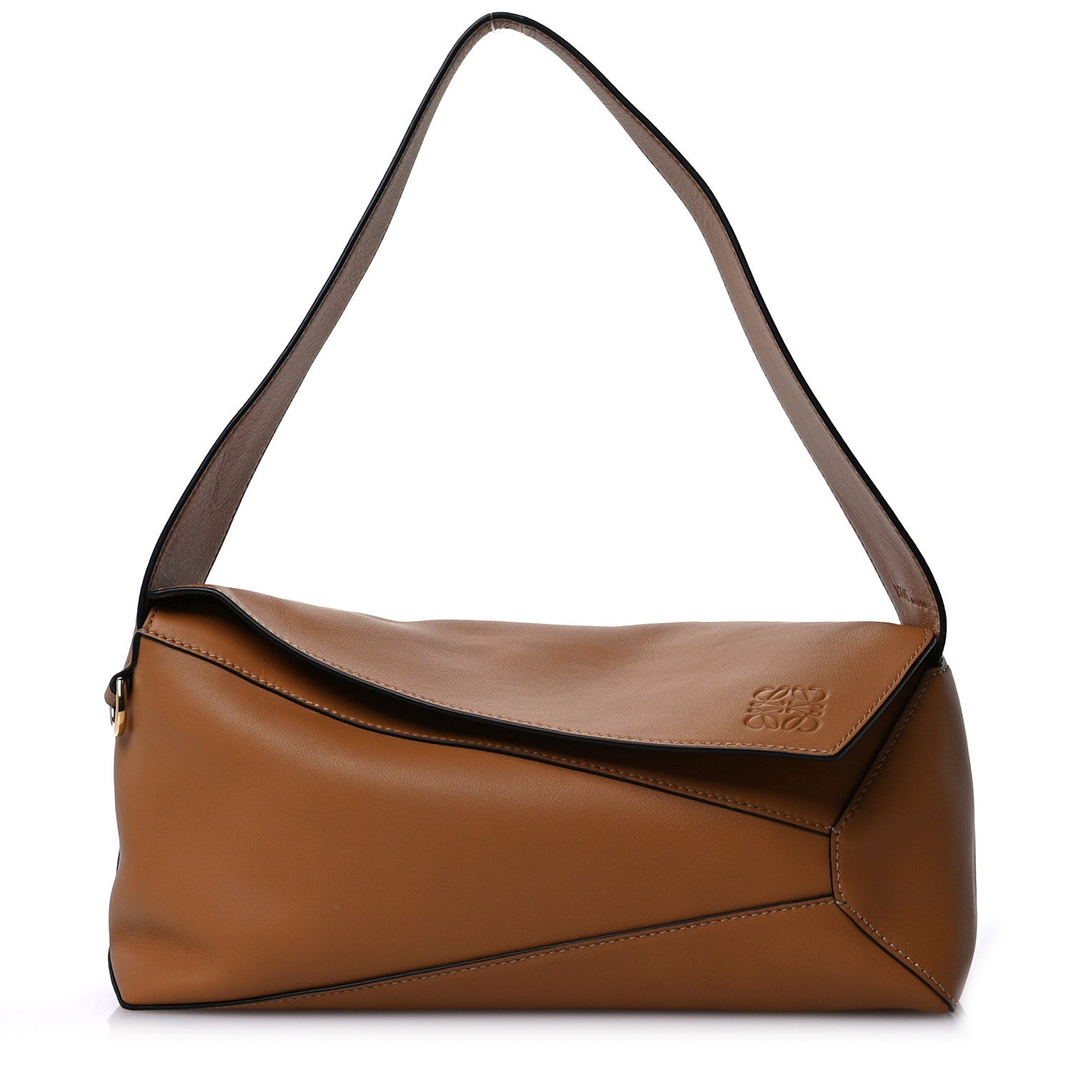Loewe Calfskin Puzzle Hobo Tan 1 of 9