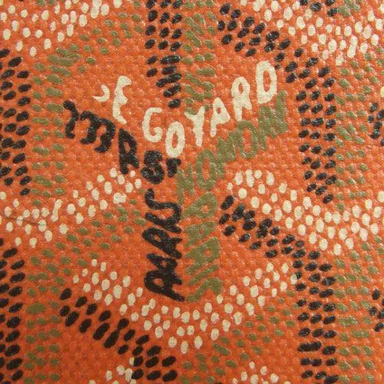 Goyard Tonga Handbag Tote Orange 11 of 11