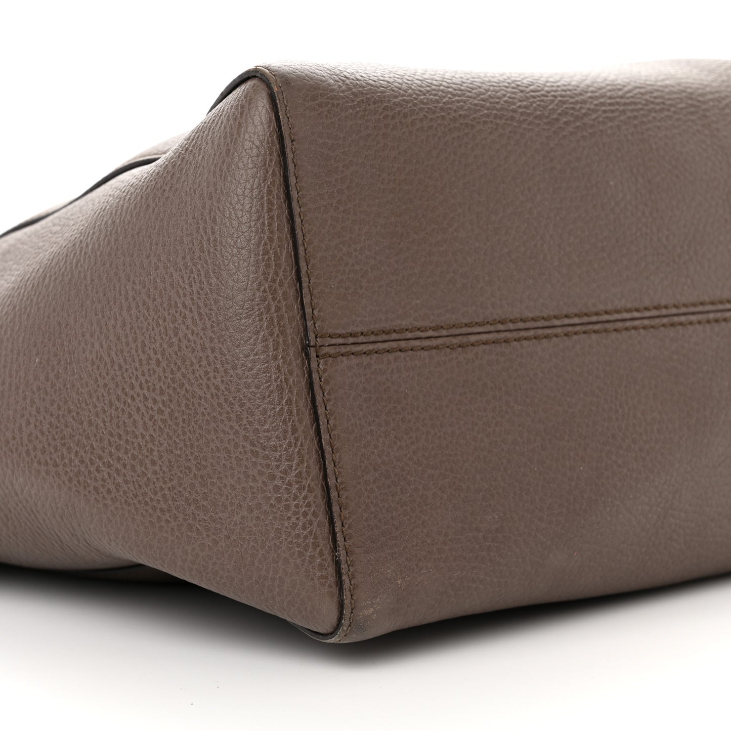 Dollar Calfskin Medium Swing Tote Grey Field Soft Pink