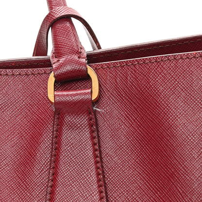 Prada Saffiano Lux Large Tote Cherry 17 of 24