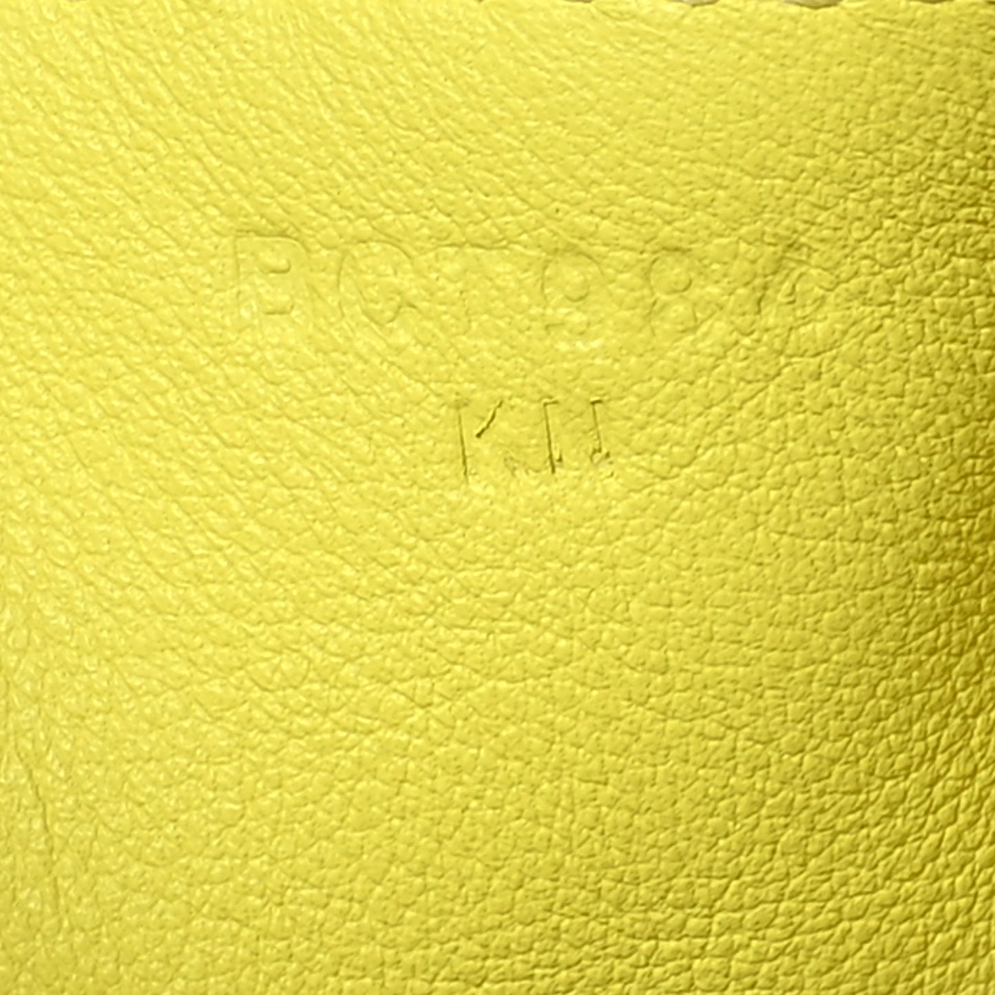 Taurillon Clemence Mini Lindy 20 Limoncello