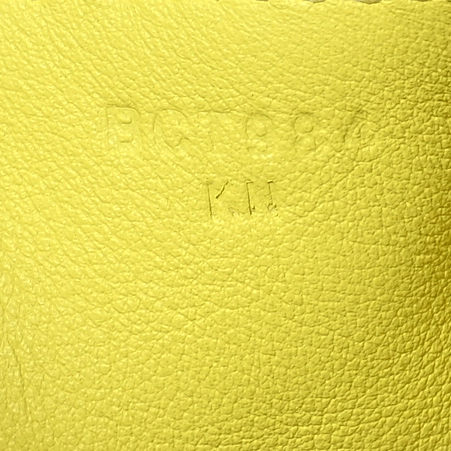 Hermes Taurillon Clemence Mini Lindy 20 Limoncello 7 of 11