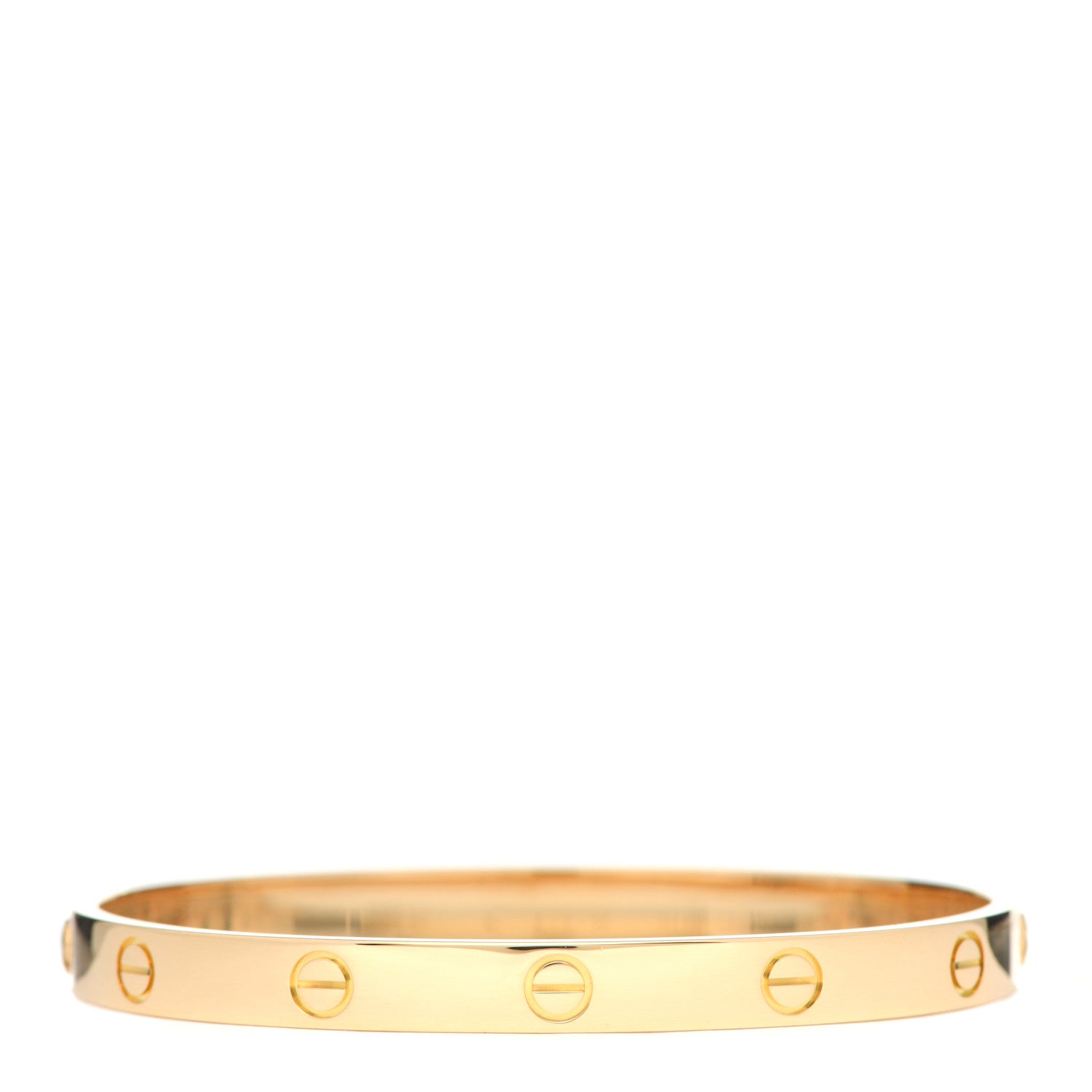 Cartier 18K Yellow Gold LOVE Bracelet 18 3 of 7