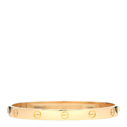Cartier 18K Yellow Gold LOVE Bracelet 18 3 of 7