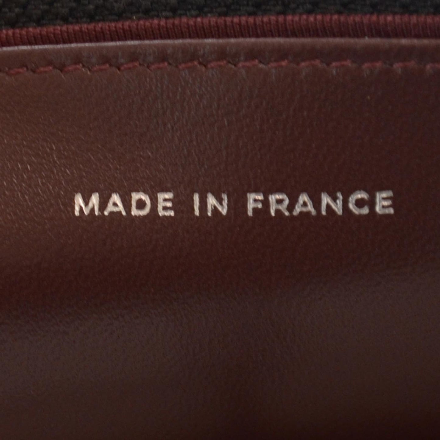 Lambskin Quilted Wallet On Chain Black