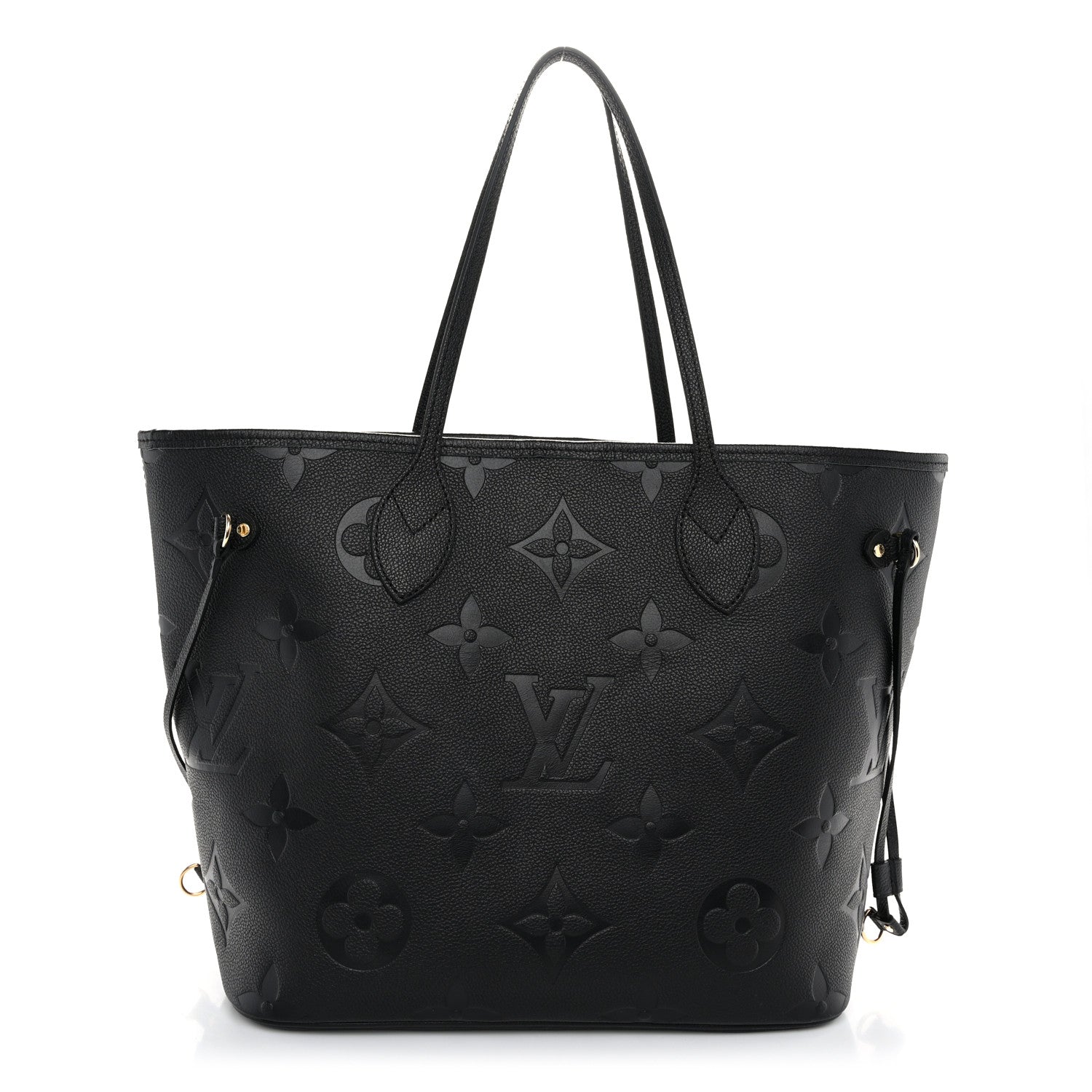 Louis Vuitton Empreinte Monogram Giant Neverfull MM Black 1 of 10