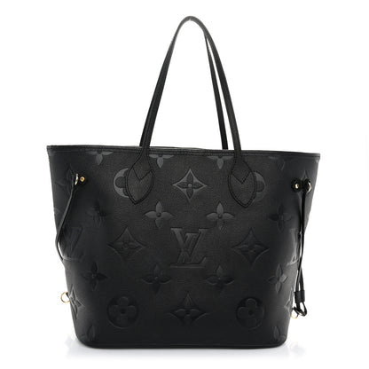 Louis Vuitton Empreinte Monogram Giant Neverfull MM Black 1 of 10