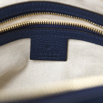 Gucci Canvas Flora Floral Shoulder Bag White Blue Agata Mulitcolor 8 of 10