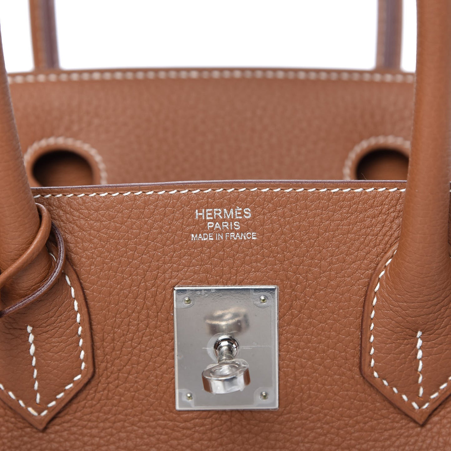 Taurillon Clemence Birkin 30 Gold