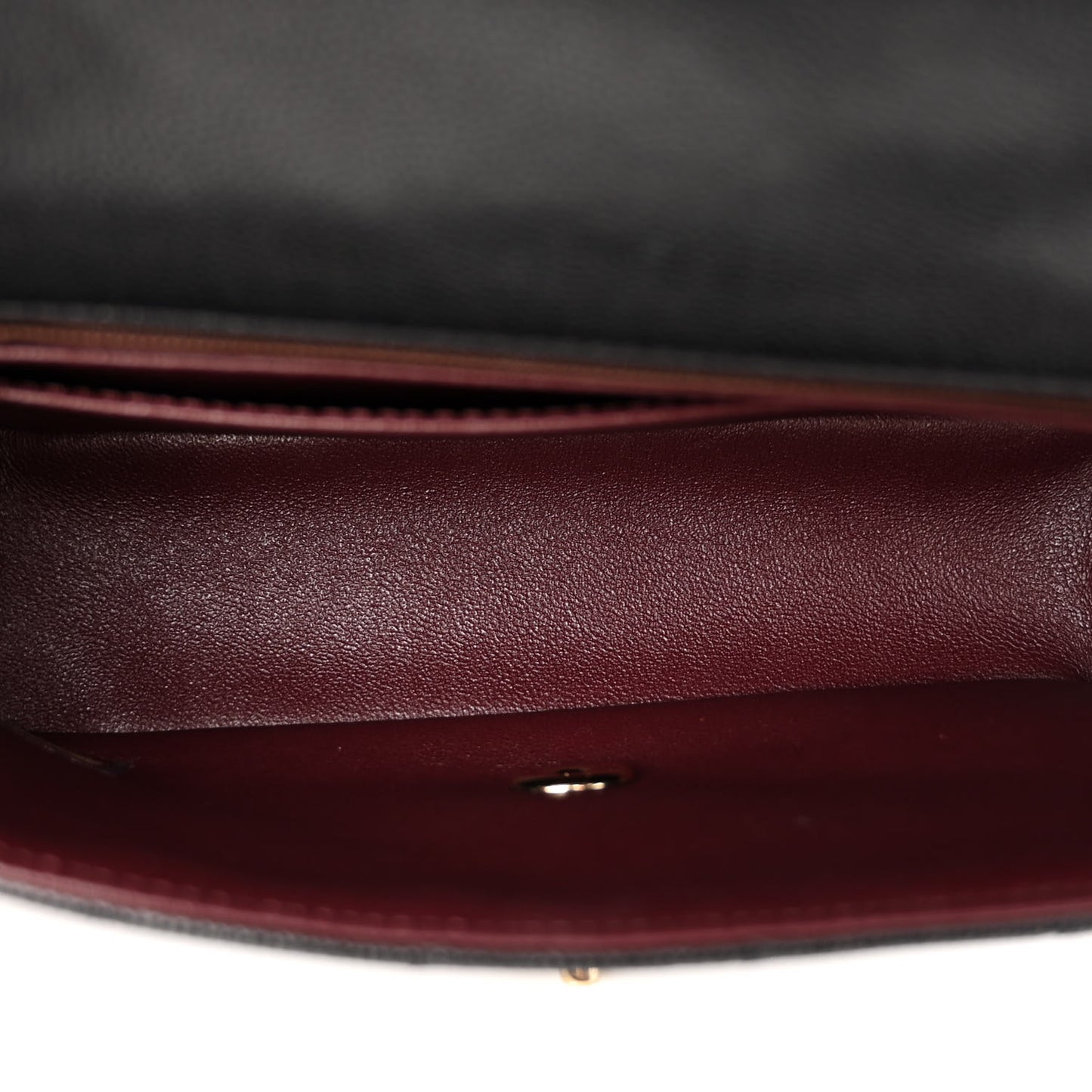 Caviar Quilted Mini Rectangular Flap Black