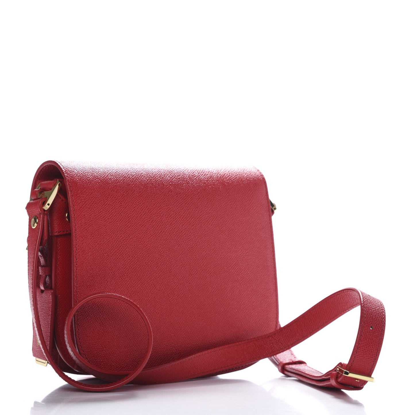 Park Avenue Calfskin Small Patricia Crossbody Bag Red