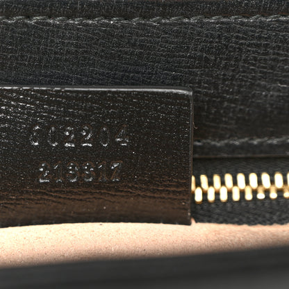 Gucci Azalea Calfskin Horsebit 1955 Shoulder Bag Black 7 of 16