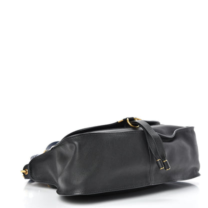 Chloe Calfskin Marcie Small Bi-Color Satchel Black 3 of 9