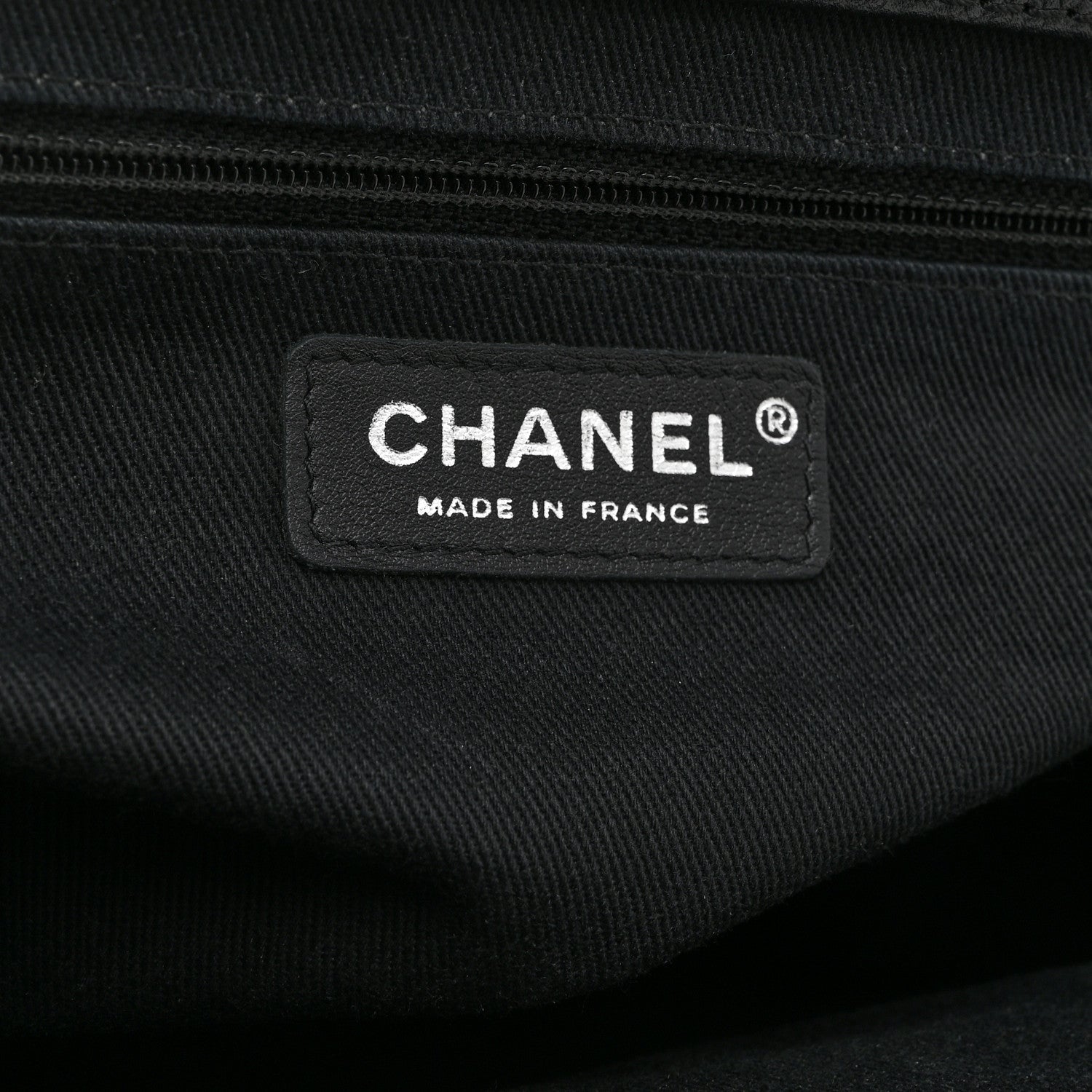 Chanel Caviar Quilted CC Timeless Soft Tote Black 6 of 10