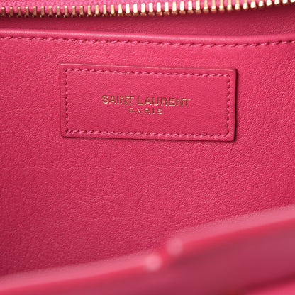 Saint Laurent Calfskin Small Classic Y Cabas Fuchsia 7 of 15