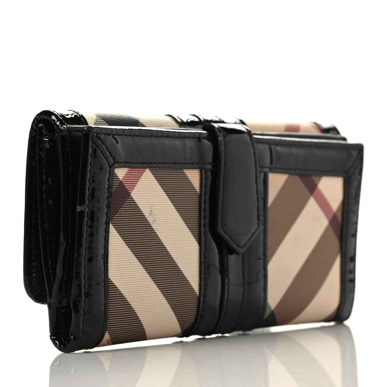Burberry Nova Check Penrose Continental Wallet Black 3 of 12