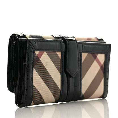 Burberry Nova Check Penrose Continental Wallet Black 3 of 12