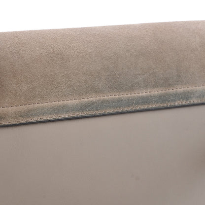 Chloe Suede Calfskin Small Faye Shoulder Bag Motty Grey 14 of 15