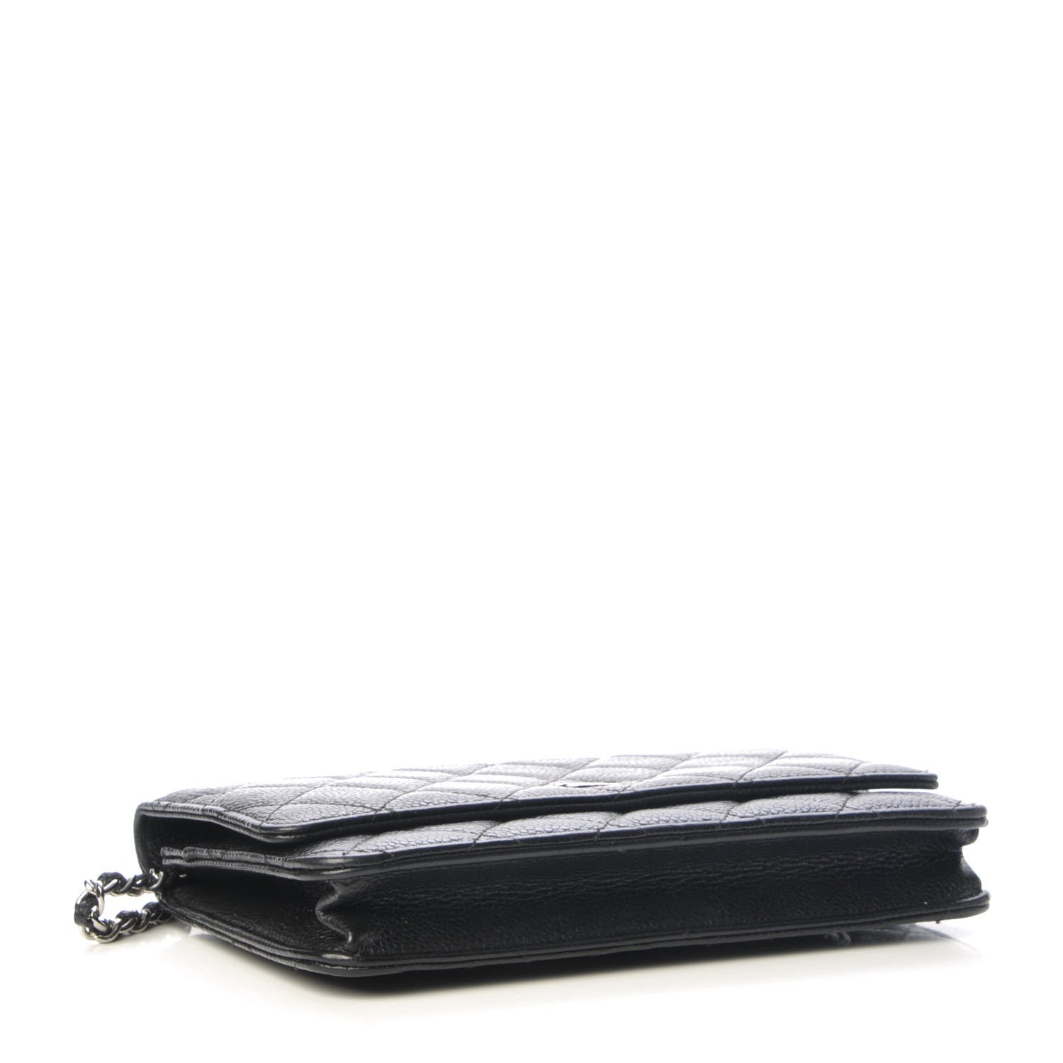 Chanel Caviar Quilted Wallet On Chain WOC Black 3 of 9