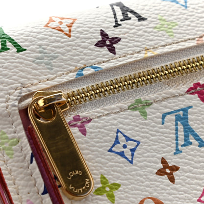 Louis Vuitton Monogram Multicolor Eugenie Wallet White Litchi 13 of 13