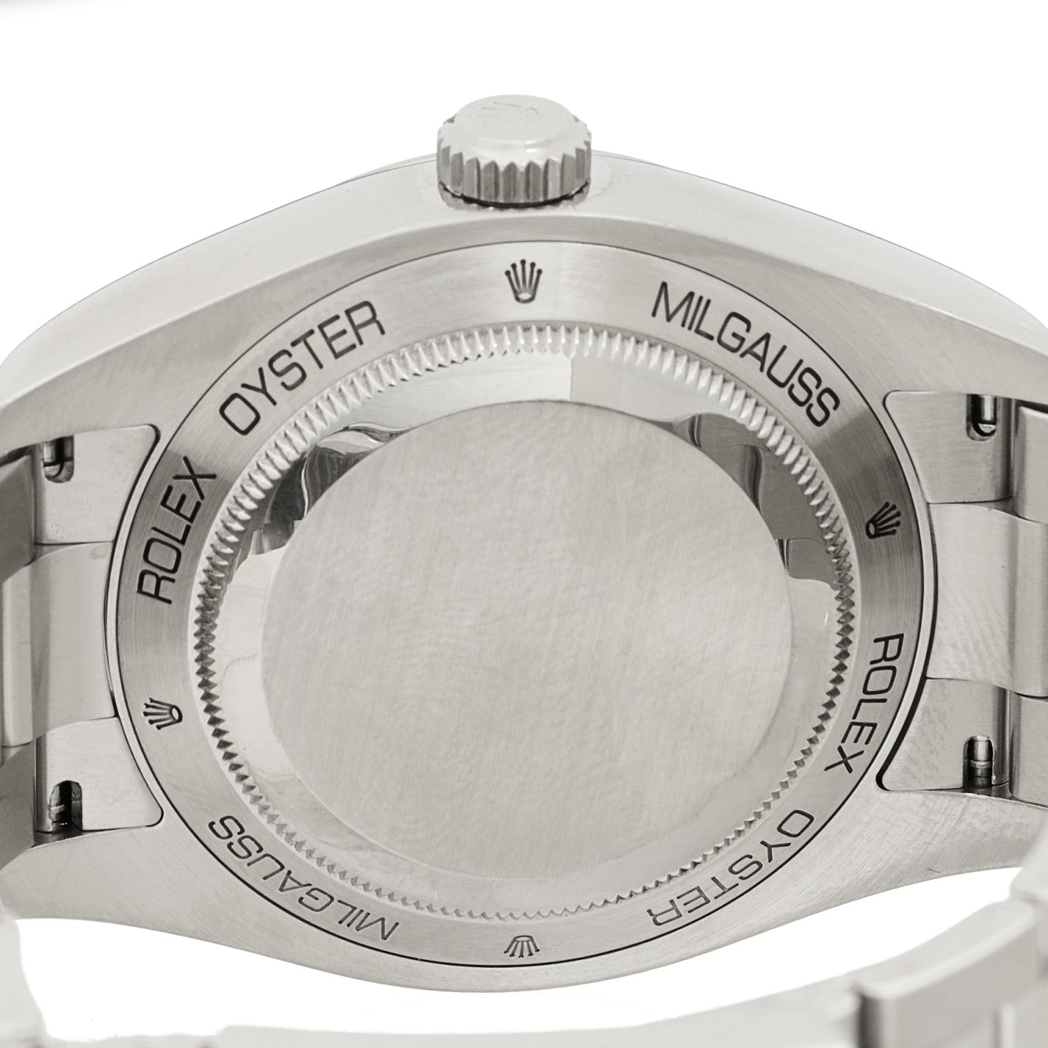 Rolex Stainless Steel 40mm Oyster Perpetual Milgauss Watch  White 116400 4 of 4