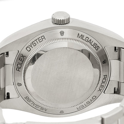 Rolex Stainless Steel 40mm Oyster Perpetual Milgauss Watch  White 116400 4 of 4