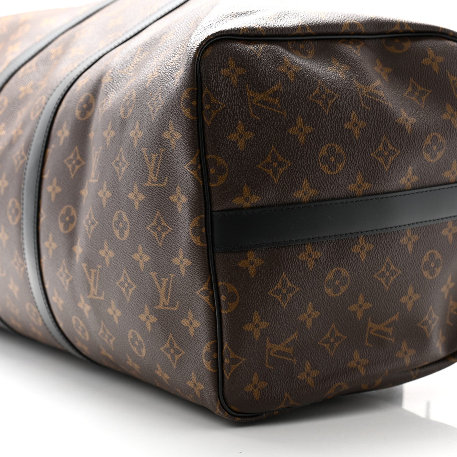 Louis Vuitton Monogram Macassar Keepall Bandouliere 55 8 of 8