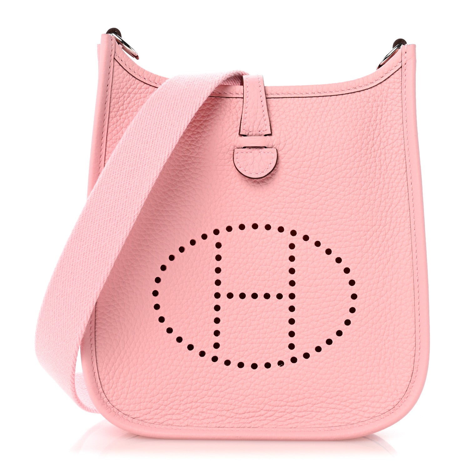 Hermes Taurillon Clemence Evelyne TPM Rose Sakura 1 of 11