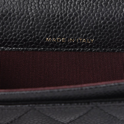 Chanel Caviar Quilted Flap Card Holder Black 6 of 12