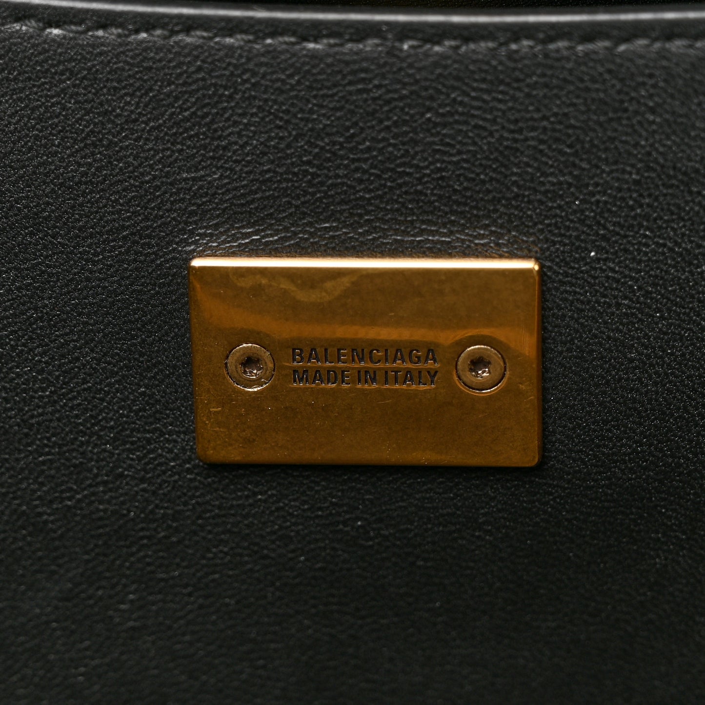 Natural Smooth Calfskin Medium Rodeo Top Handle Handbag Black