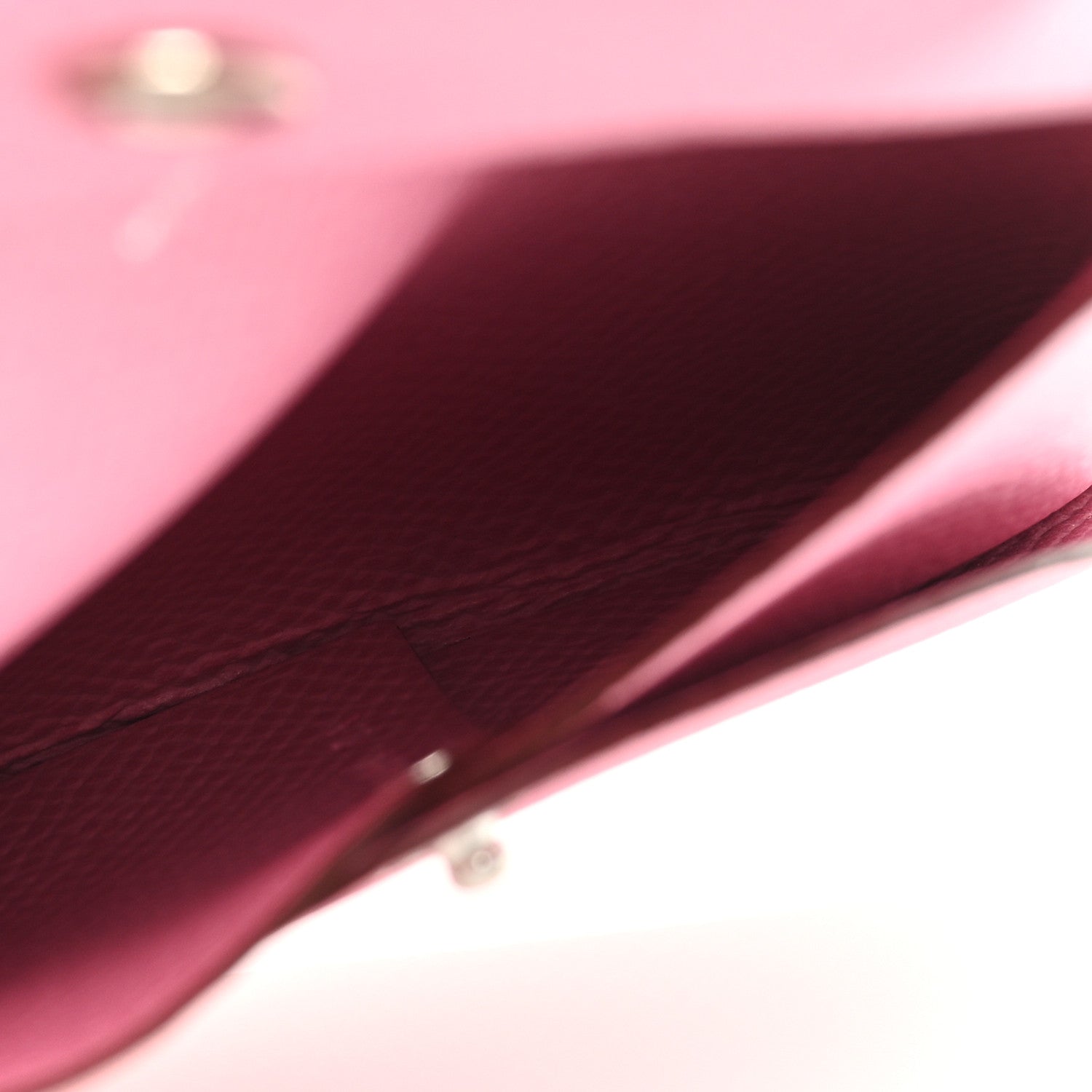 Hermes Epsom Bastia Coin Purse Mauve Sylvestre 5 of 7