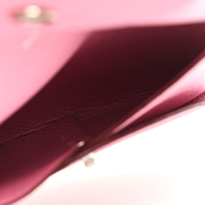 Hermes Epsom Bastia Coin Purse Mauve Sylvestre 5 of 7