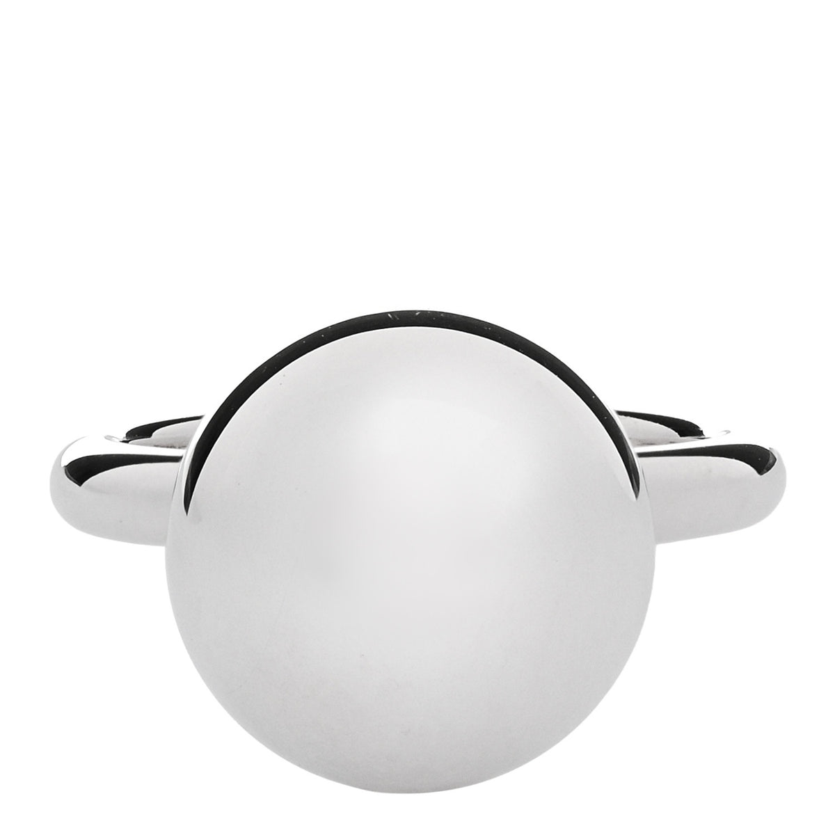 Tiffany Sterling Silver 12mm Hardwear Ball Ring 47 4 1 of 6