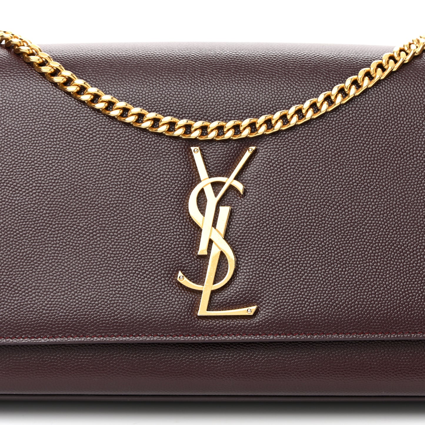 Grain De Poudre Medium Classic Monogram Kate Satchel Amaranto