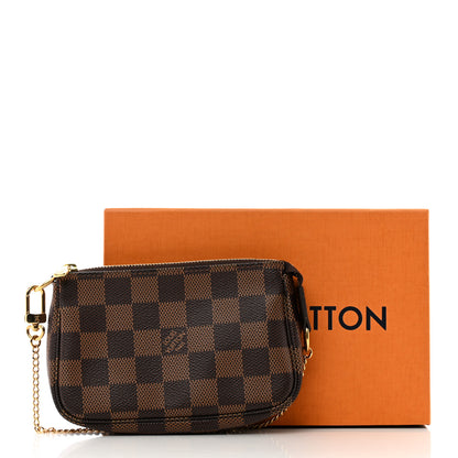 Louis Vuitton Damier Ebene Mini Pochette Accessories 7 of 7