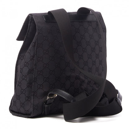 Gucci Monogram Small Backpack Black 2 of 9