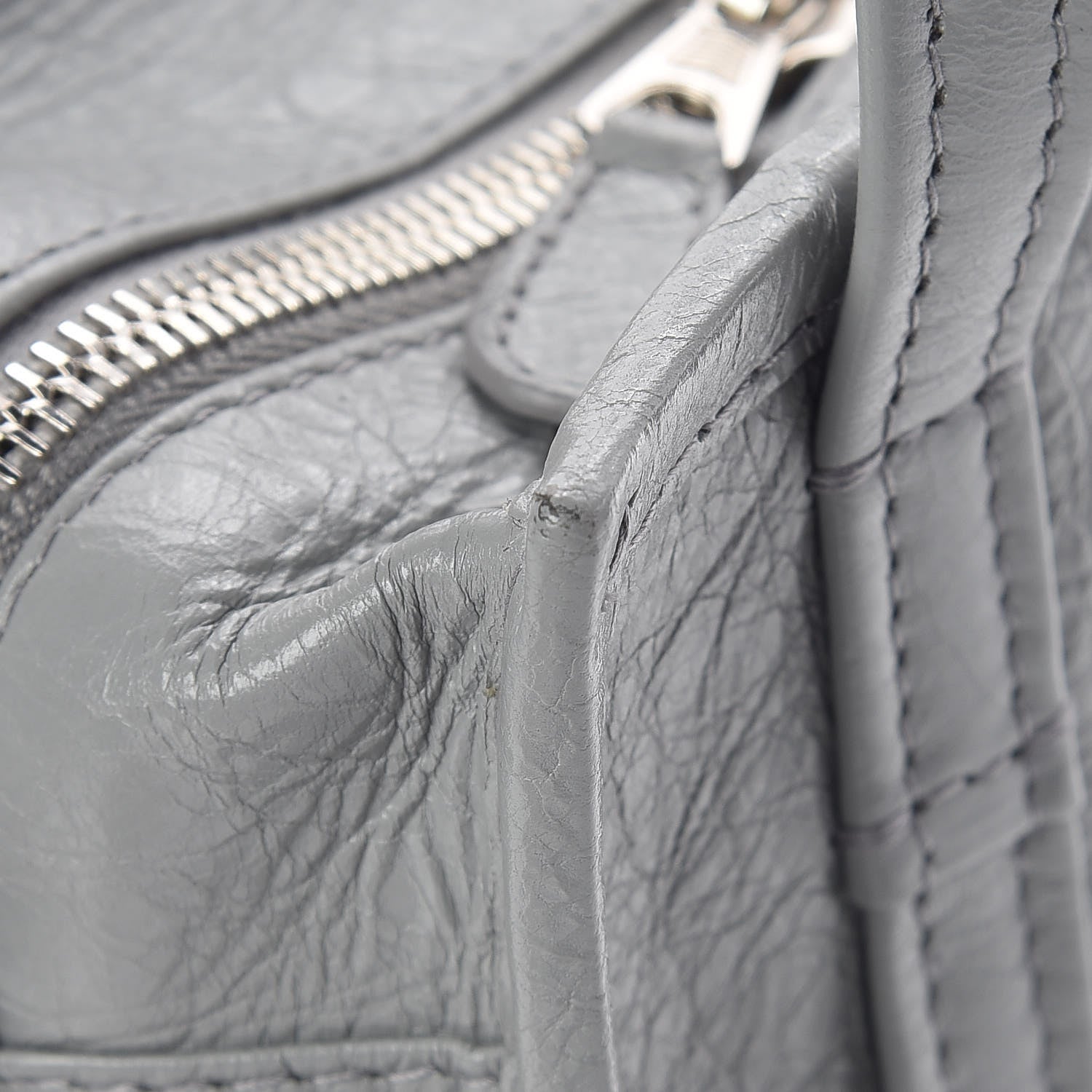 Balenciaga Agneau XXS Bazar Shopper Tote Gris Haussmannien 14 of 18