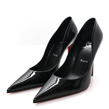 Christian Louboutin Patent So Kate 120 Pumps 39.5 Black 4 of 8