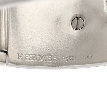 Hermes Sterling Silver Collier De Chien Bracelet LG 3 of 3