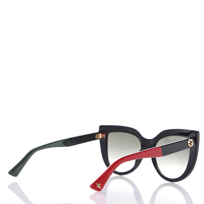 Gucci Cat Eye Sunglasses GG 0164/S Black 4 of 8
