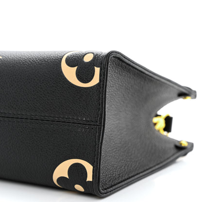 Louis Vuitton Empreinte Monogram Giant Onthego PM Black Beige 9 of 10