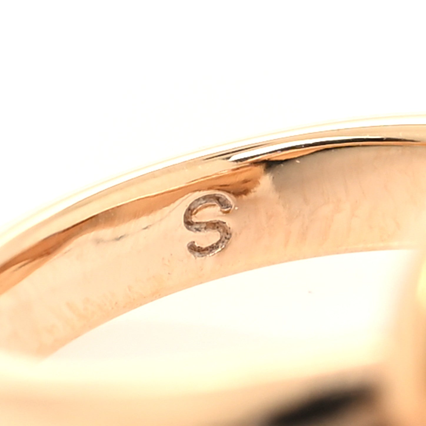 Christian Dior Pearl Secret Cannage Ring S Rose Gold 5 of 5