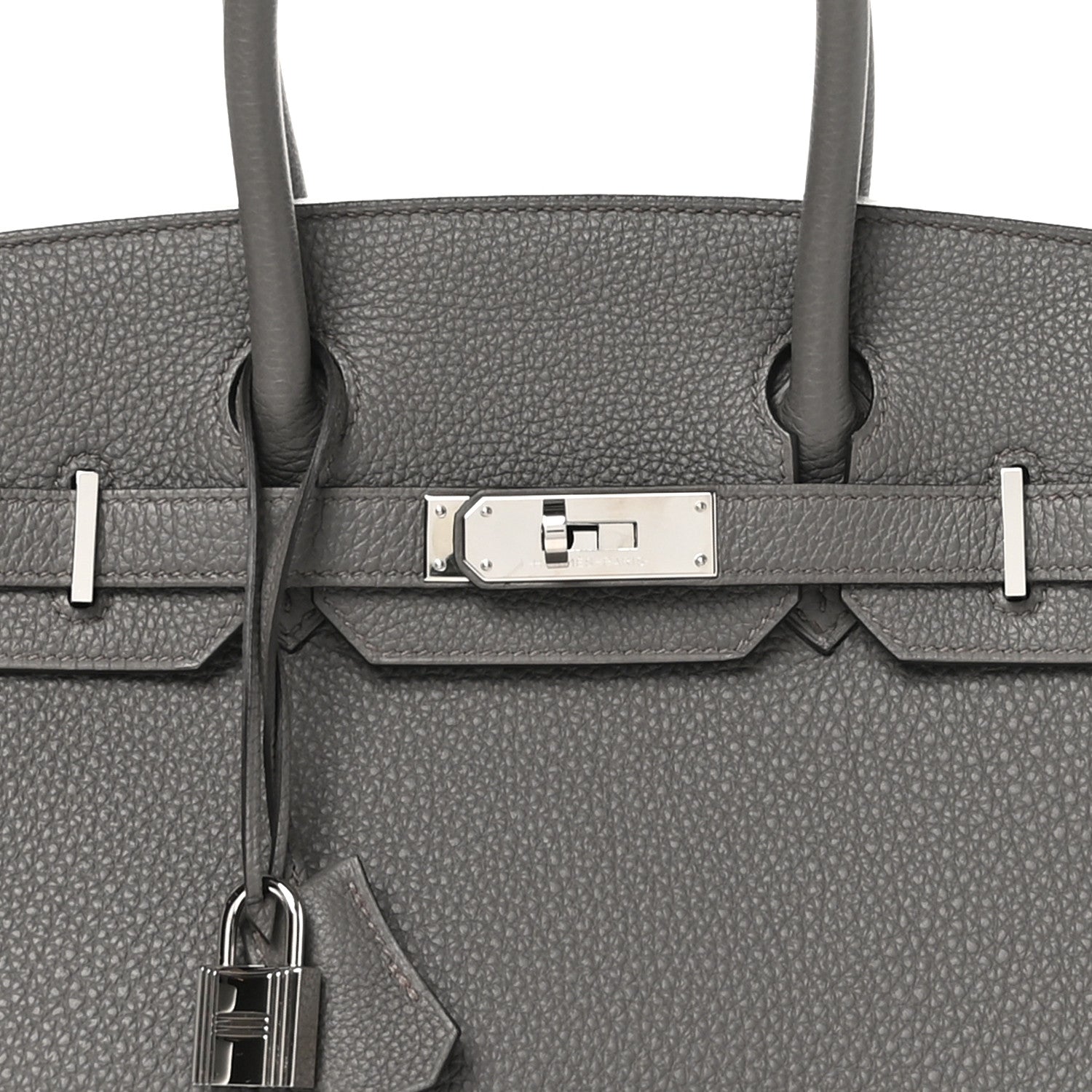 Hermes Togo Birkin 30 Etain 8 of 13