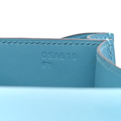 Hermes Epsom Enamel Constance 18 Bleu Du Nord Rouge De Coeur 7 of 11