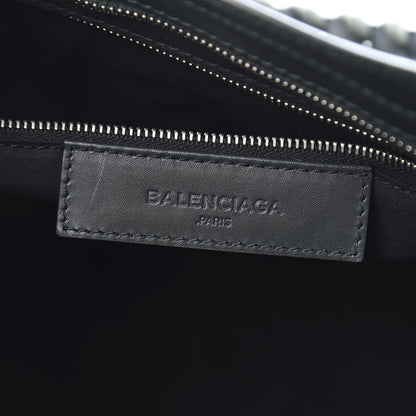 Balenciaga Smooth Calfskin Metallic Patent Giant 12 Silver Hardware City Vert Poker Fonce 6 of 12