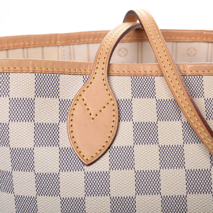 Louis Vuitton Damier Azur Neverfull MM 9 of 9